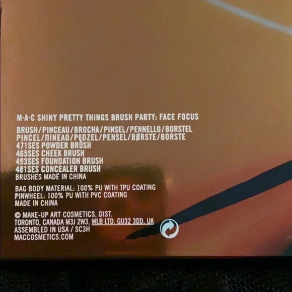 NIB Mac shiny pretty things brush set - Picture 4 of 14